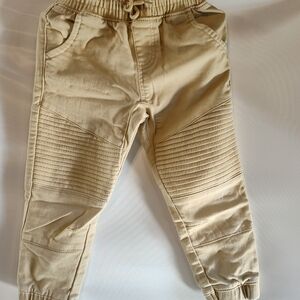 Wonder Nation Kids Beige Jogger Pants